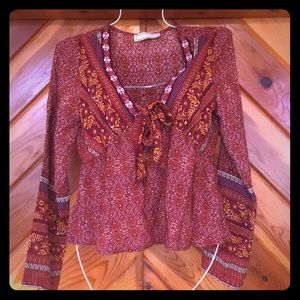 Bright summer blouse